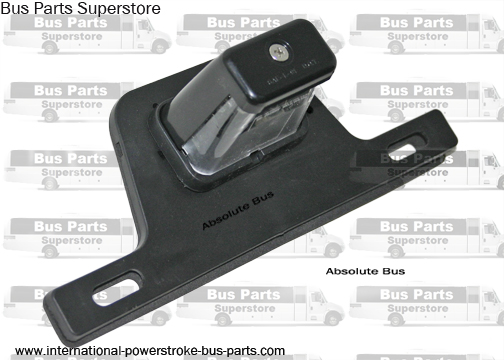 Bus License Plate Lamp with Tag Bracket